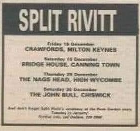 Split Rivitt NME Listings Dec1978